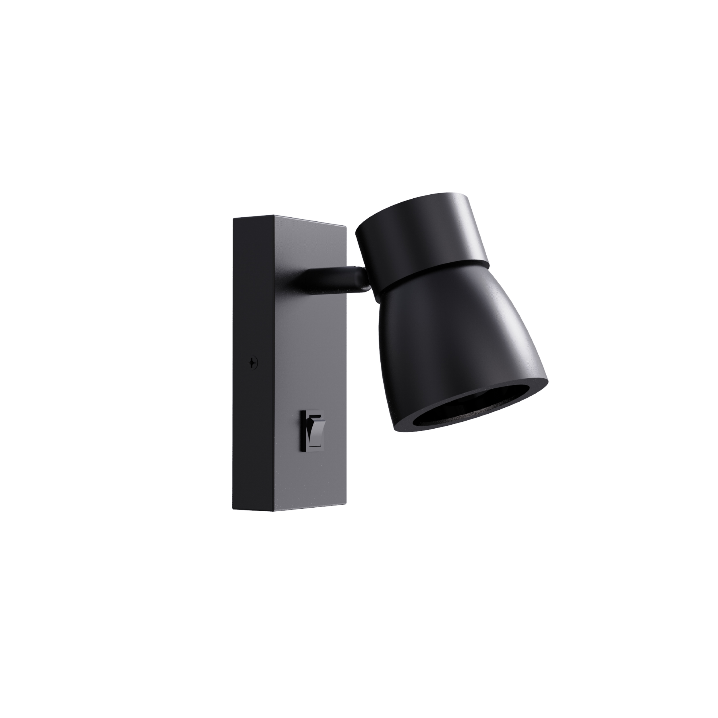 Dimmable Wall Spotlights black gu10 socket for living room