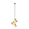 metal gold e27 pendant light