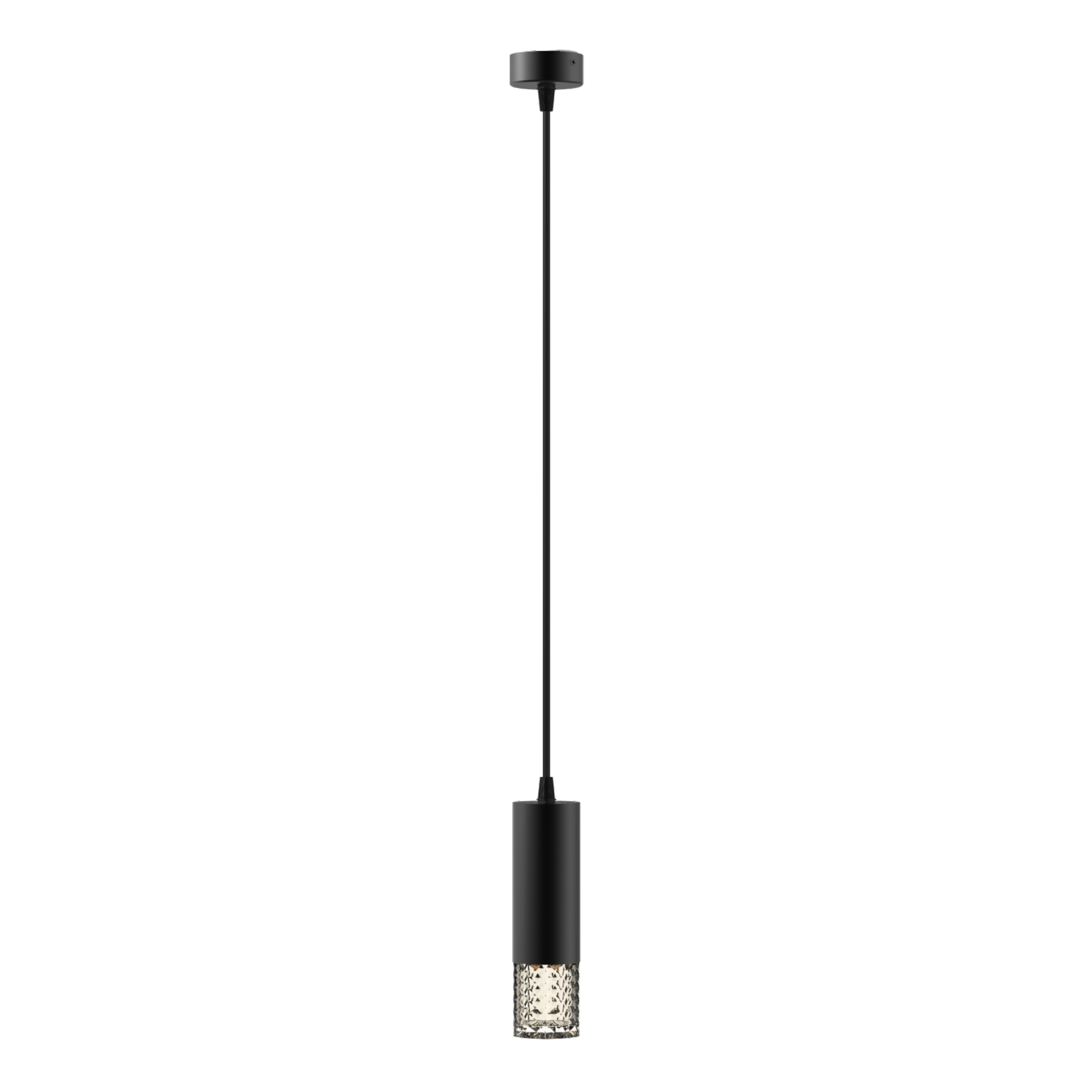 GU10 Flute Cylinder GU10 Pendant Light For Living Room