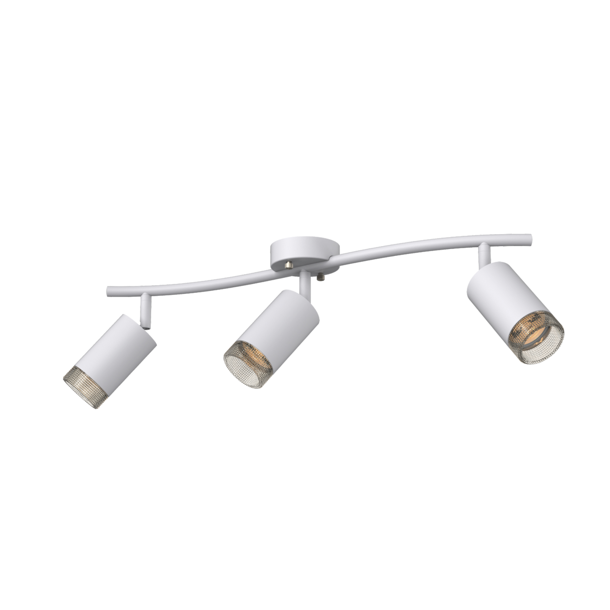 White 3*GU10 socket ceiling downlight spotlight