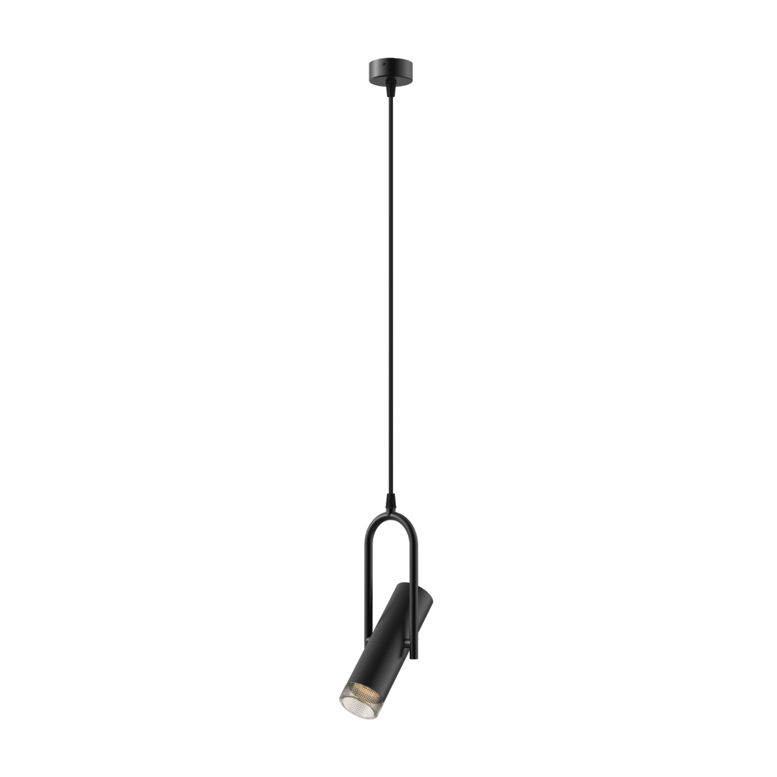 GU10 Adjustable Flute Cylinder Pendant Light 