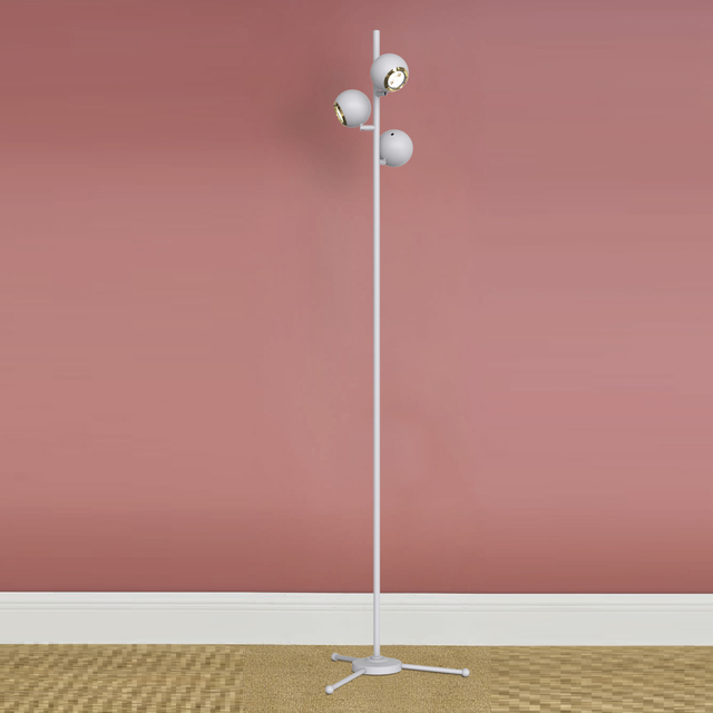 three gu10 socket floor lamp for living room