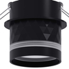 black gu10 ceiling downlight for hotel