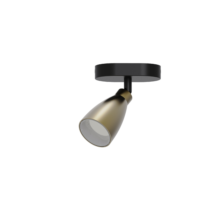 metal gold gu10 spot light
