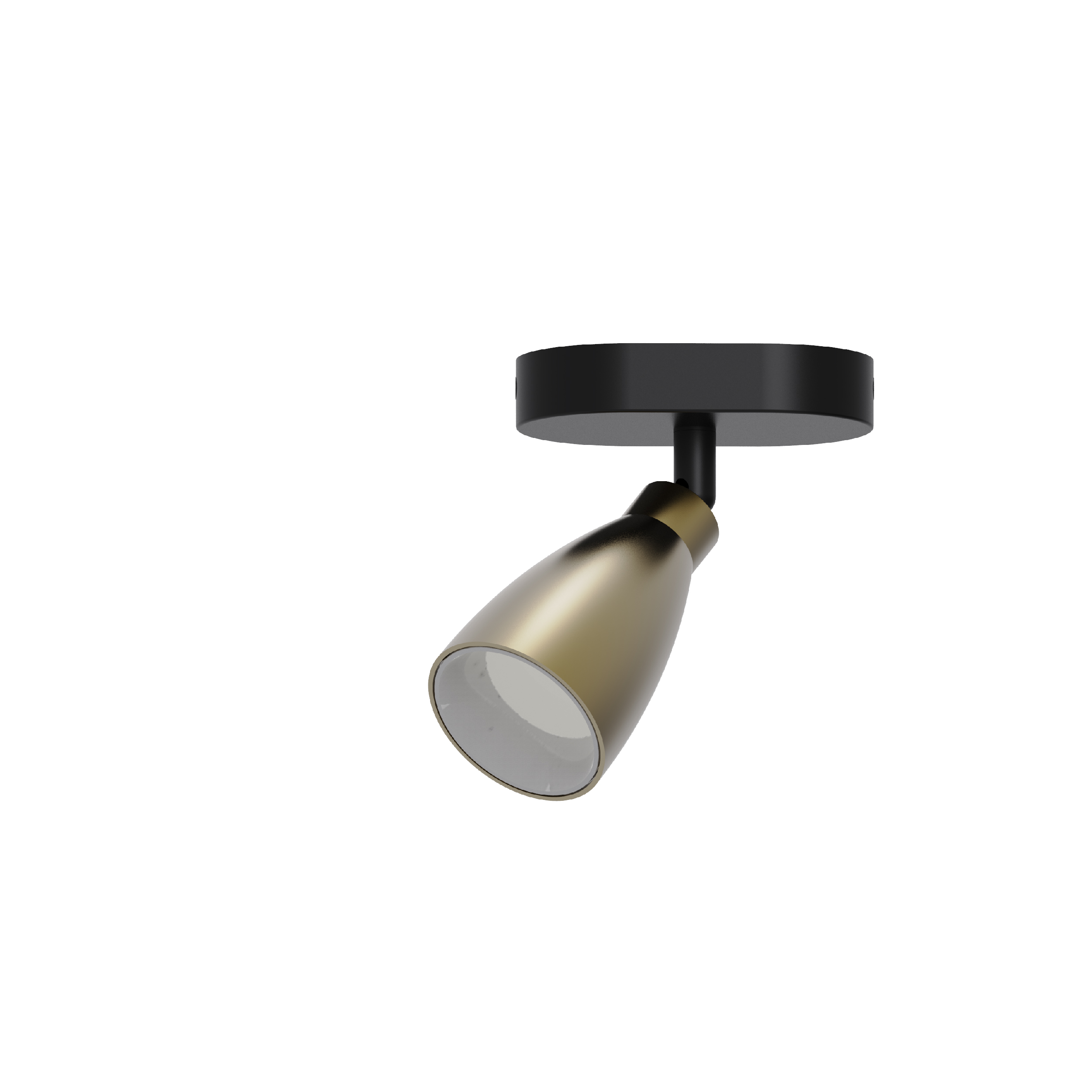 metal gold gu10 spot light