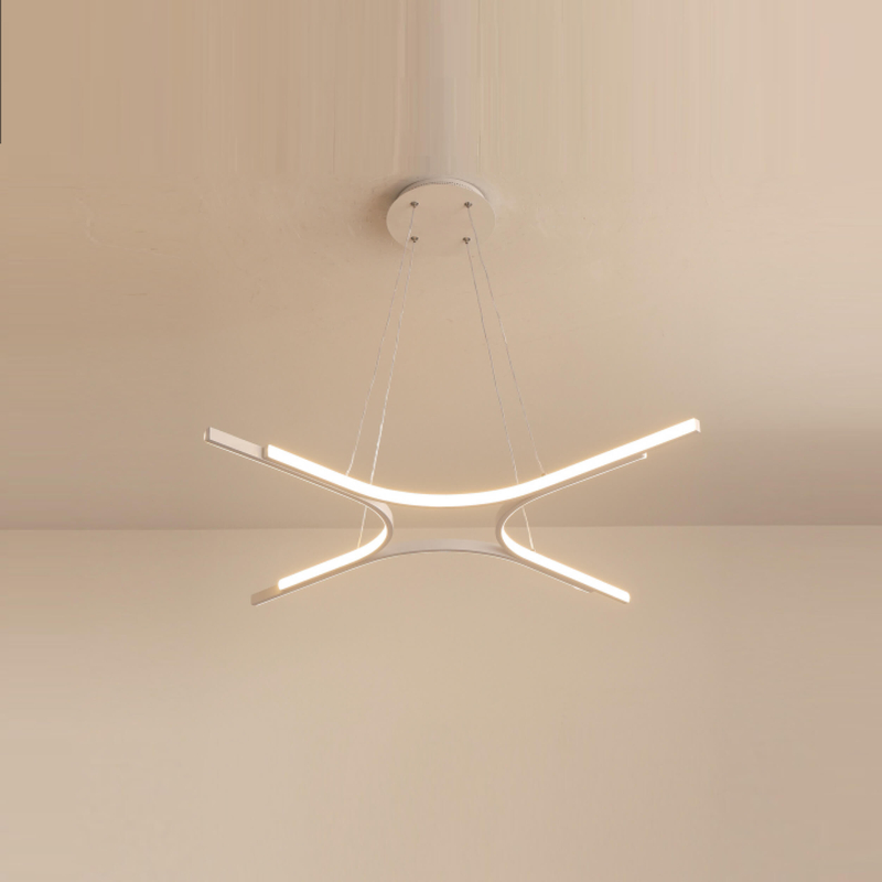 Stylish White LED Pendant Light for Home Decor