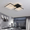 Square Stylish Flush Mount Ceiling Lamp