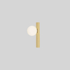 Contemporary Wooden Wall Lamp with Balanced Lighting