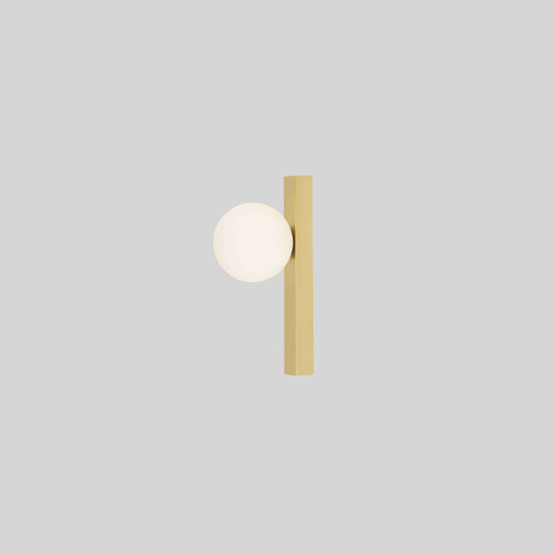 Contemporary Wooden Wall Lamp with Balanced Lighting
