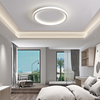 white round led ceiling light