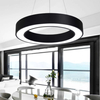 Sleek White Hanging Lighting Fixture
