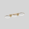 three rings metal led ceiling light