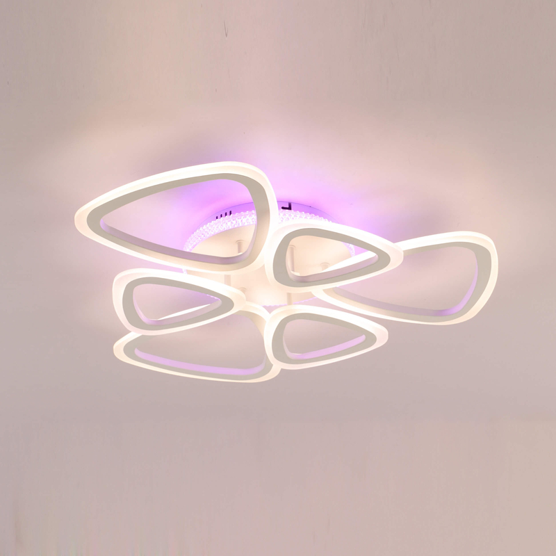 Modernist Ceiling Luminaire: Striking Shapes Create Dramatic Lighting