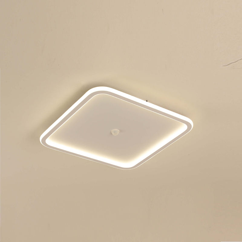 white square led ceiling light