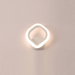 Modern Geometric Ceiling Light with Warm Gold Accents - Contemporary Interior Lighting