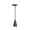 black cup shape gu10 track light with inner golden color