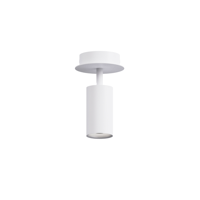 Black GU10 Track Spotlight with Adjustable Beam Angle - Commercial/Residential Lighting Solution