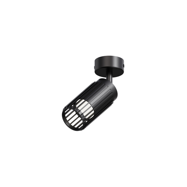 fence type ceiling spot light install in restaurant