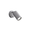 gray gu10 aluminum spot wall light
