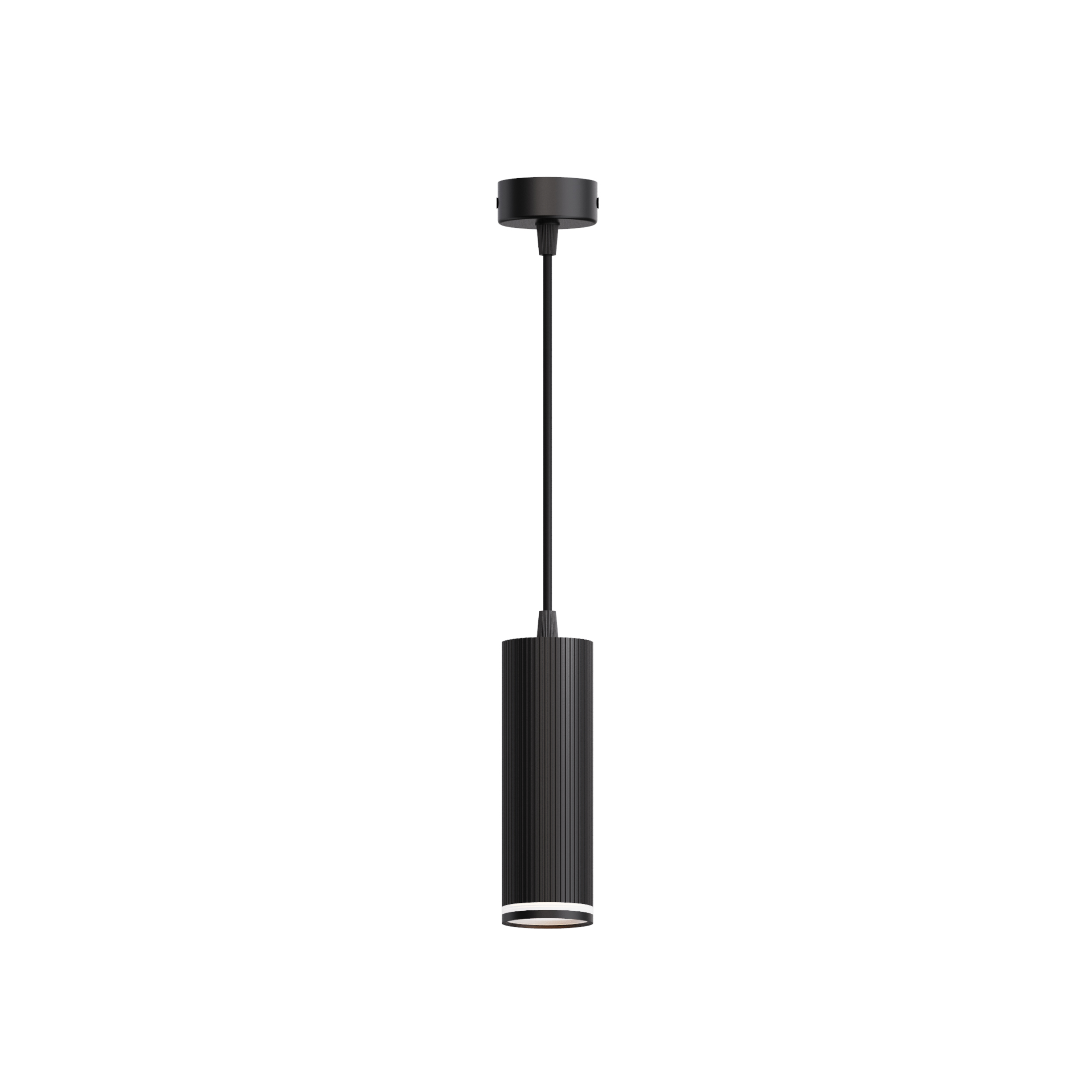 gu10 black ceiling pendant light