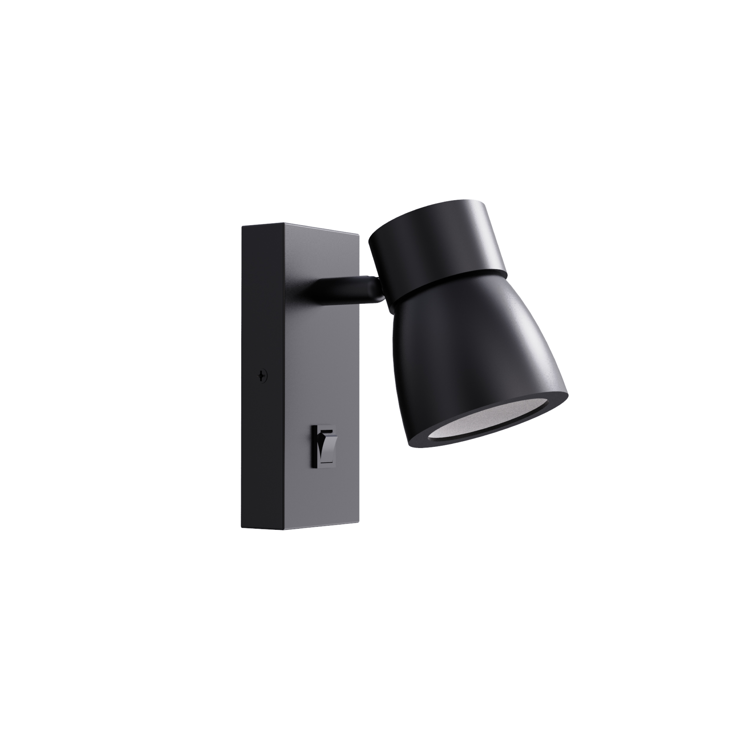 Dimmable Wall Spotlights black gu10 socket