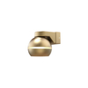 metal gold G9 wall light