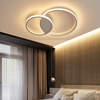 two round warm color led ceiling light