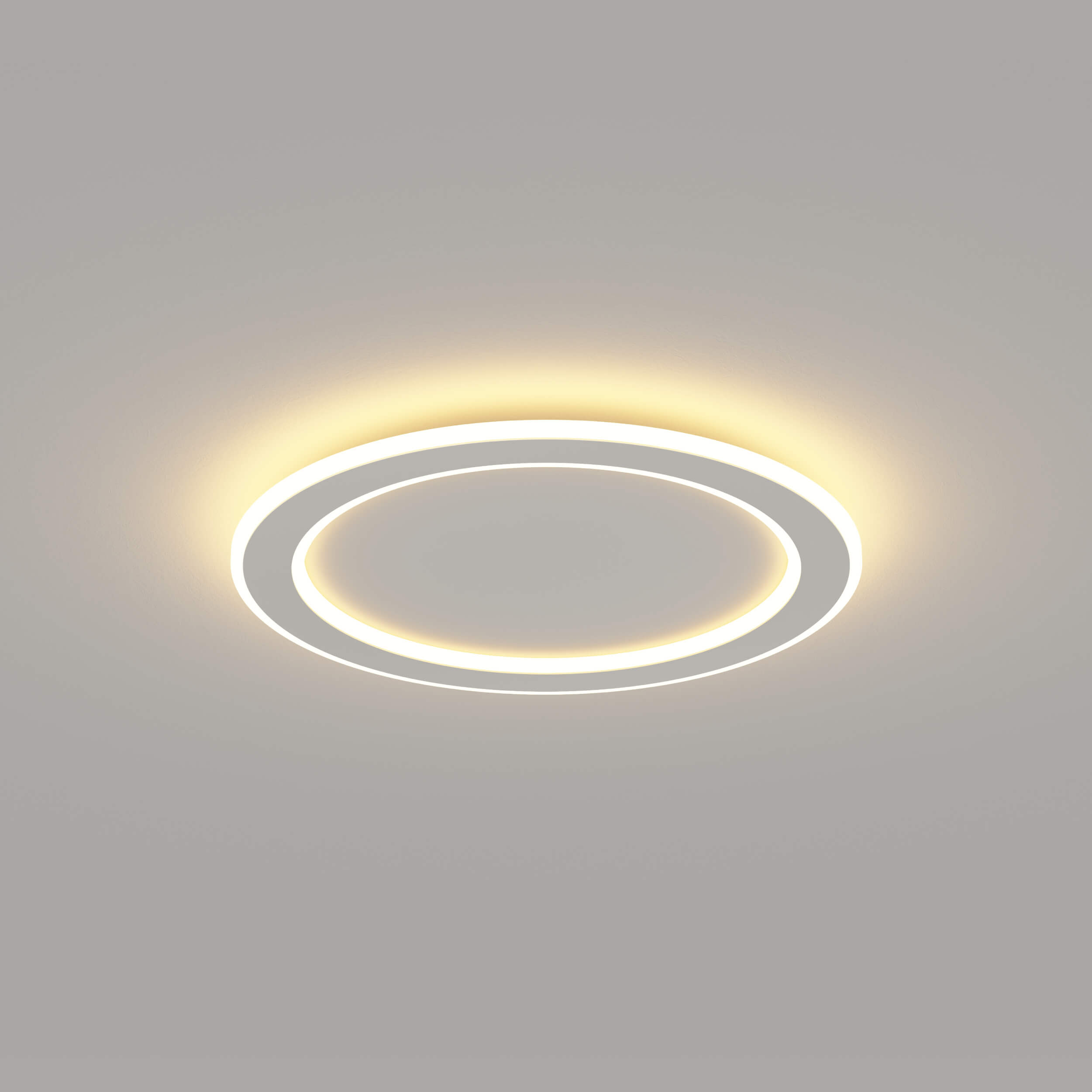round linear led ceiling like made of PS material, suitable for bedroom