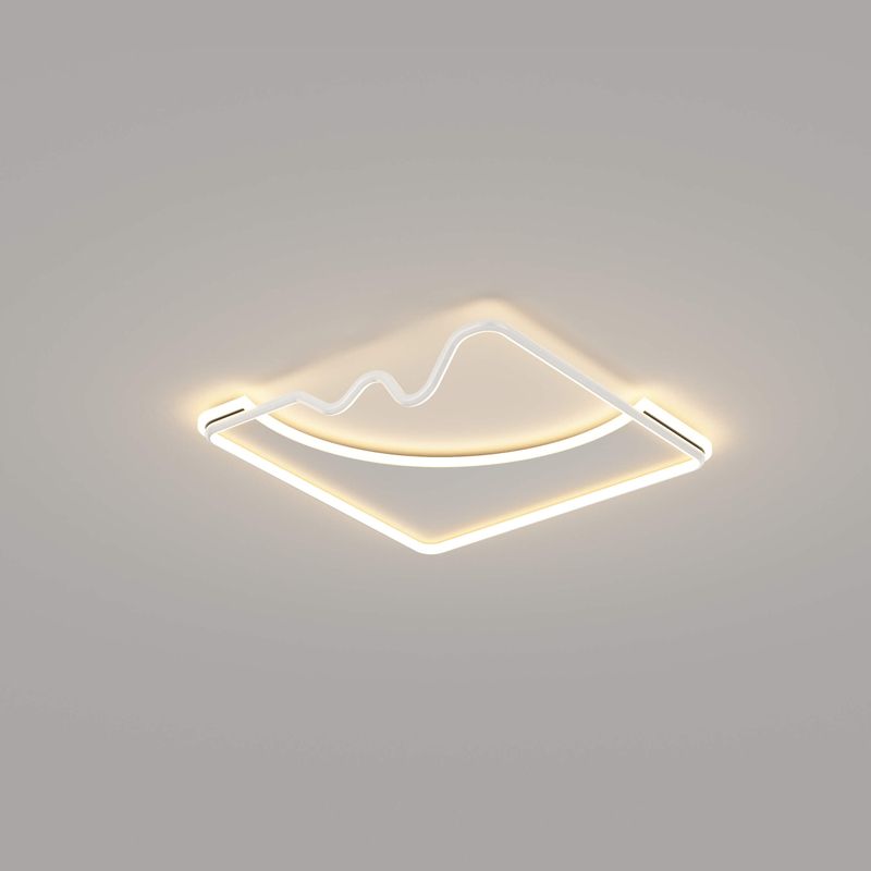 square style led ceiling light for interior lighting