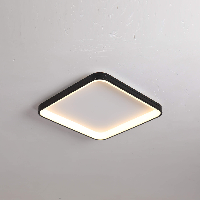 simple minimalist led square led ceiling lamp