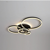 four rings superimposed LED ceiling light