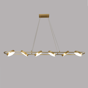 Six circles led pendant light