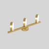Sleek Brass Wall Lighting Fixture