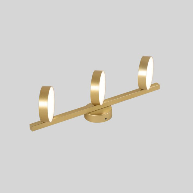 Sleek Brass Wall Lighting Fixture