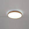 flat wood material ceiling light for european living rooms