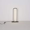 Portable rechargeable desk lamp with 3 color temperatures and flexible gooseneck arm