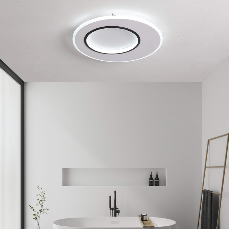 two round LED ceiling light