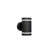 black up and down wall light