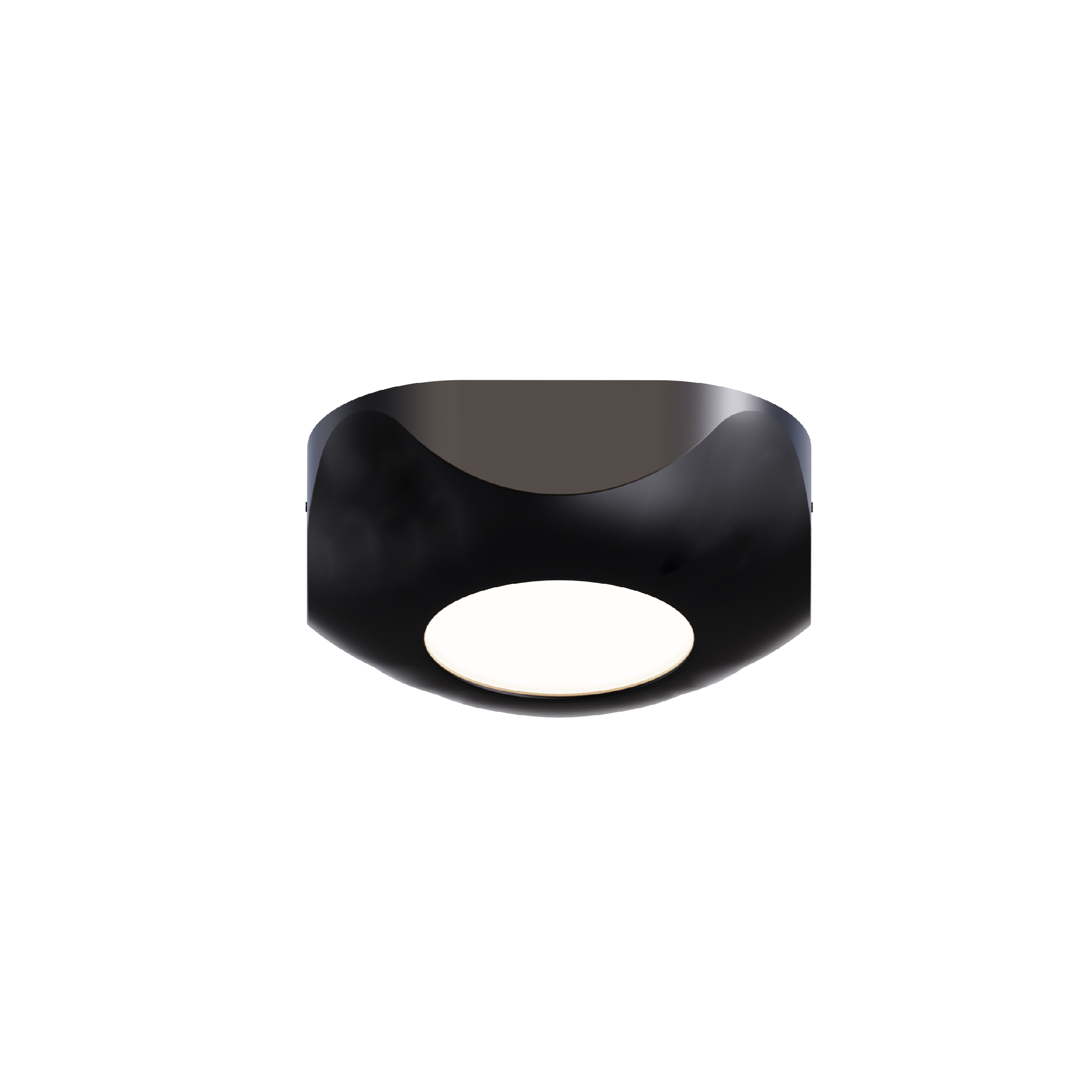 Black pentagon gx53 down light