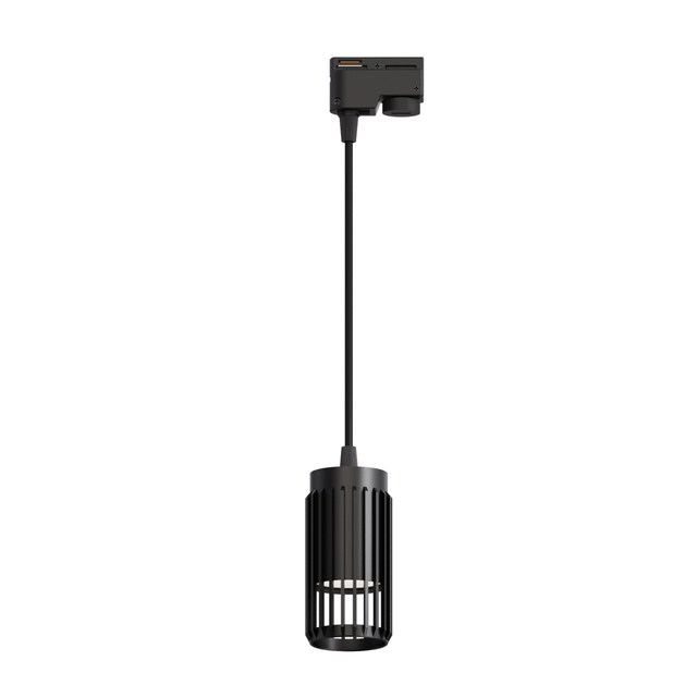 hollow type gu10 track pendant light