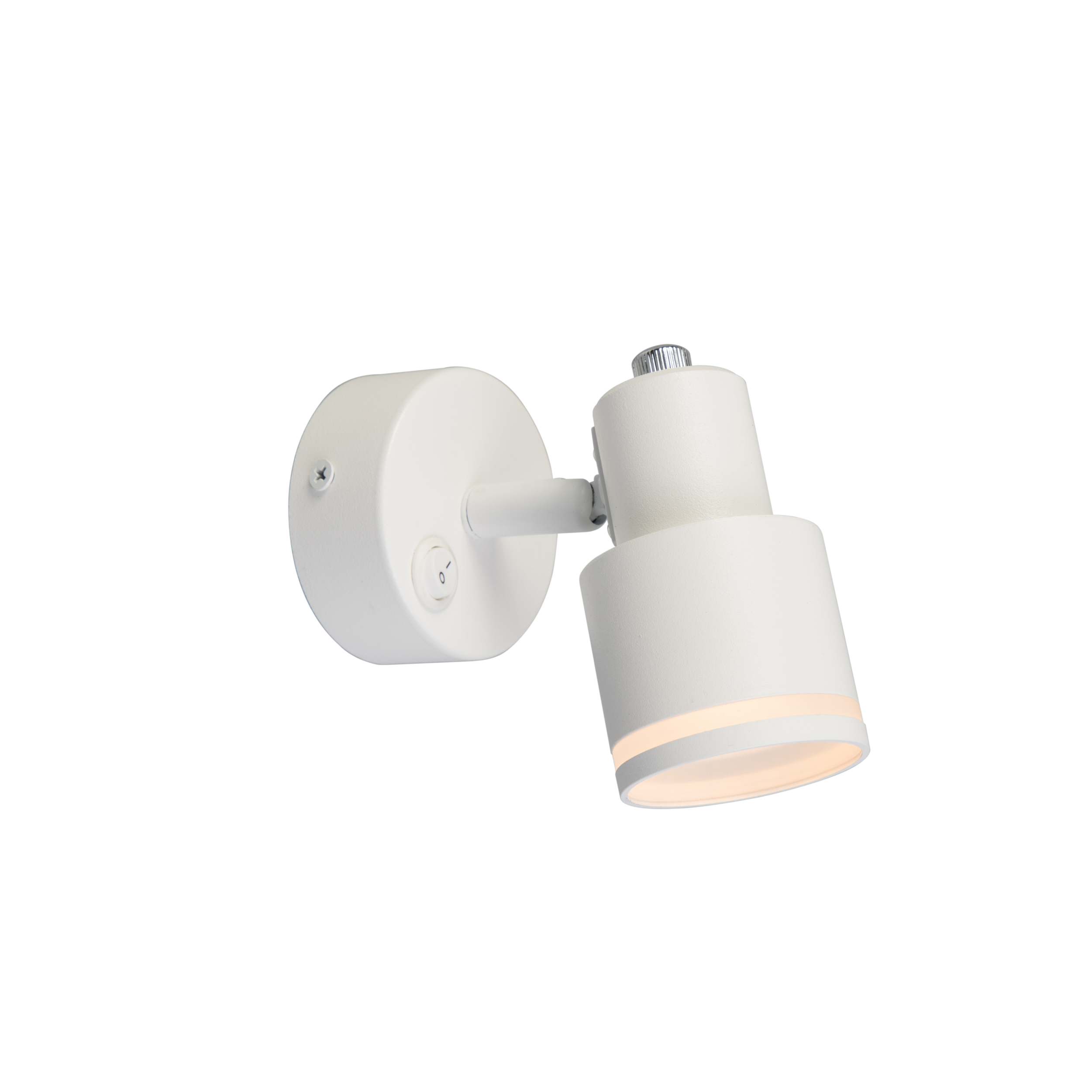 white gu10 aluminum wall light