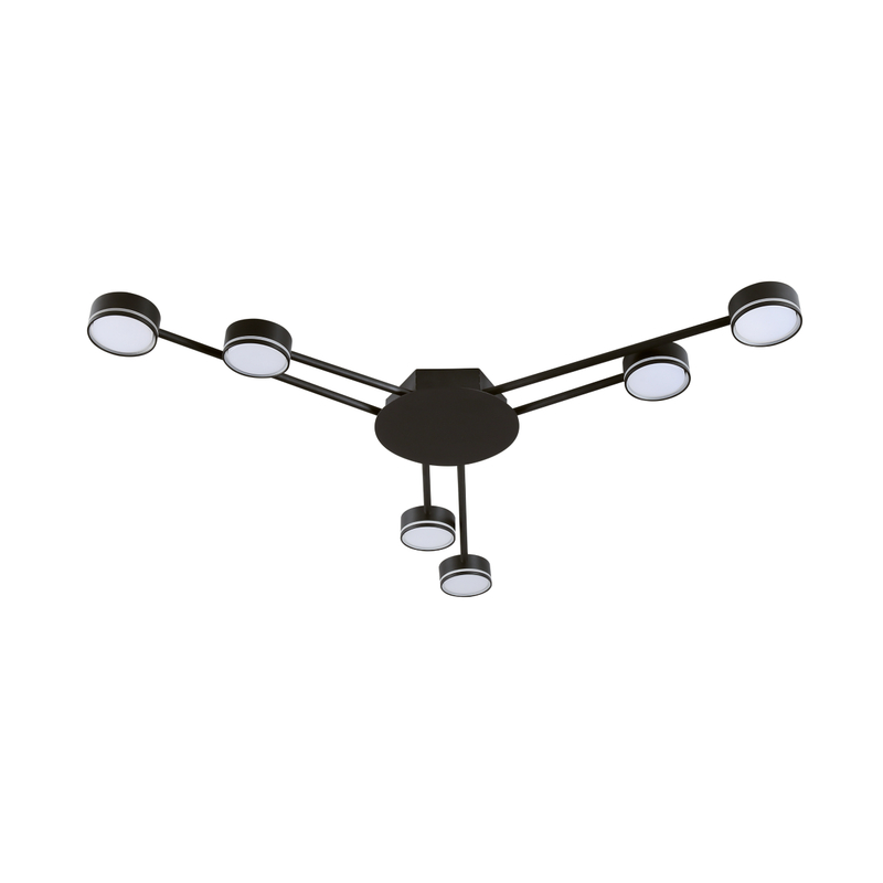 6*gx53 light heads ceiling light