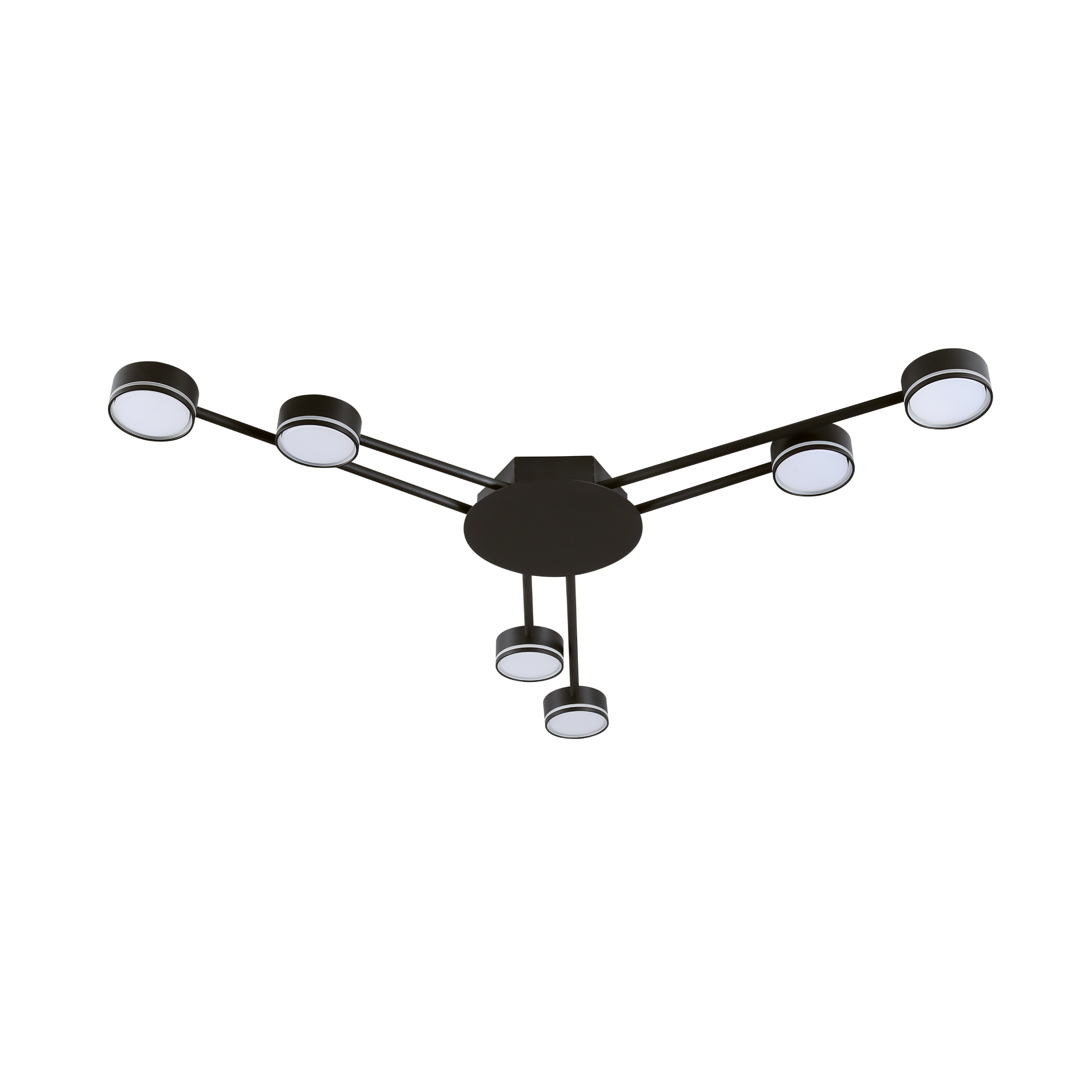6*gx53 light heads ceiling light