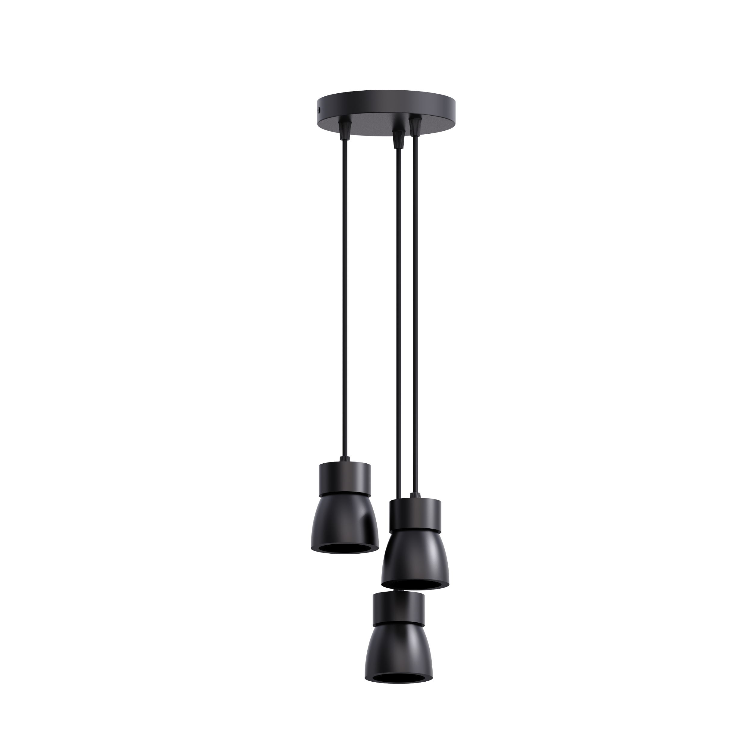 three light head gu10 ceiling pendant light for bedroom