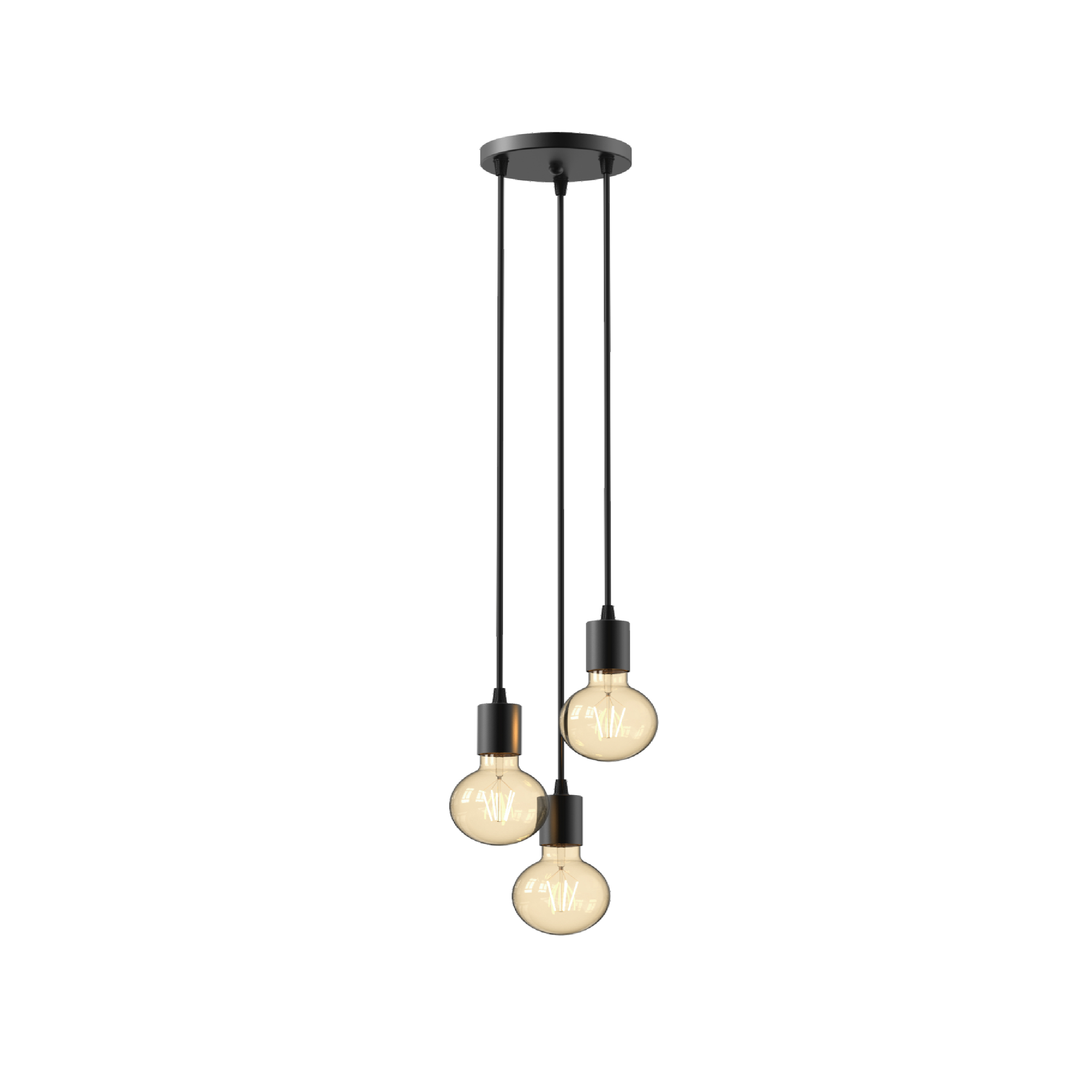 3*E27 pendant light