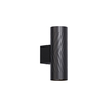 2*GU10 wall light aluminum body upward and downward light