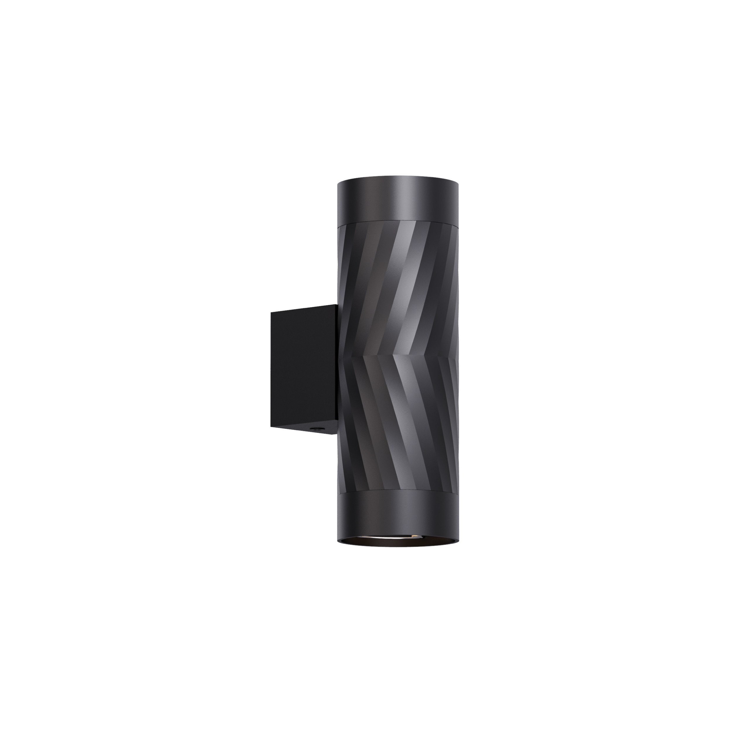 2*GU10 wall light aluminum body upward and downward light