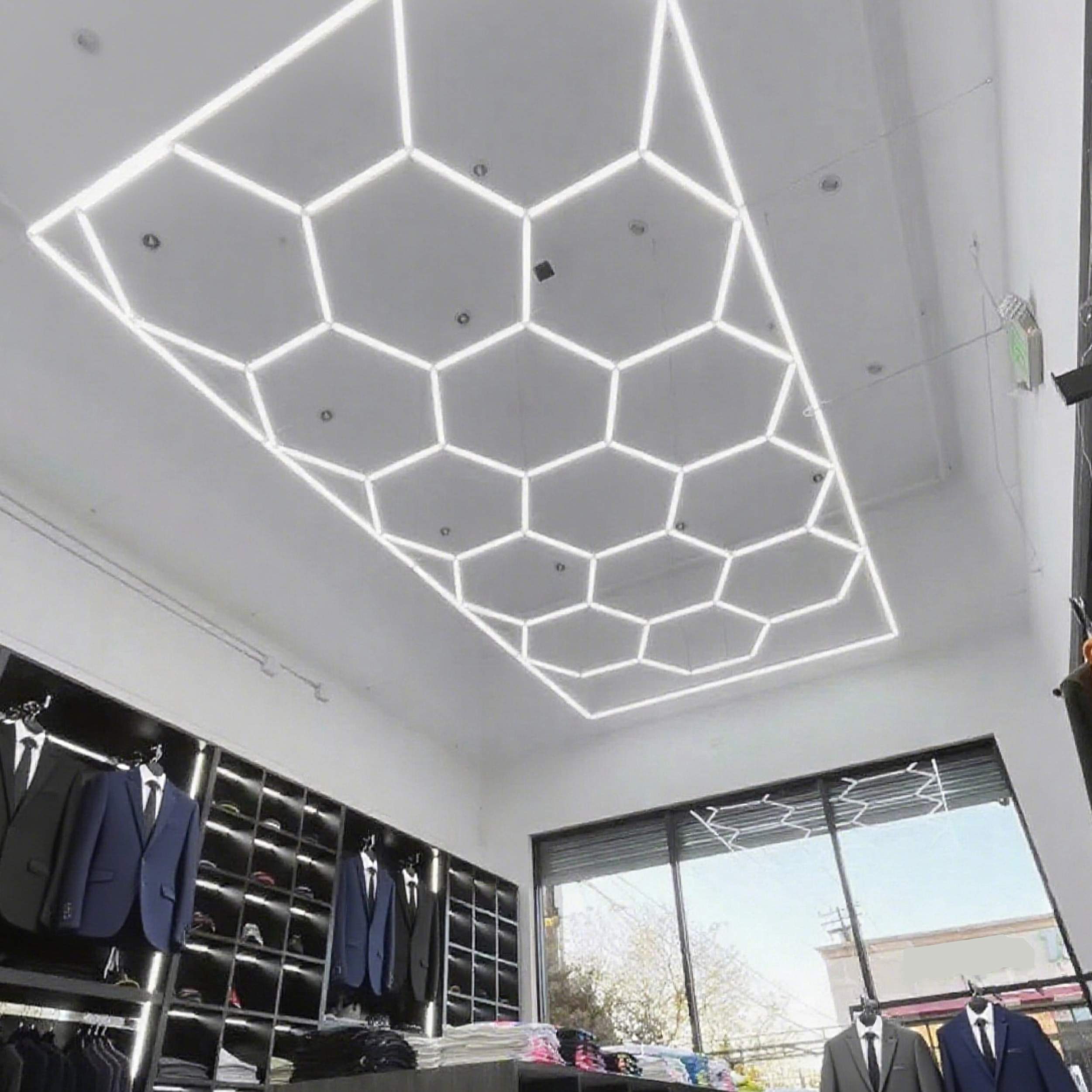 hexagon light for store