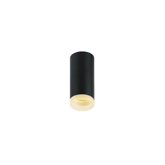 black cylinder ceiling downlight for living room