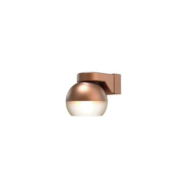 antique copper wall light
